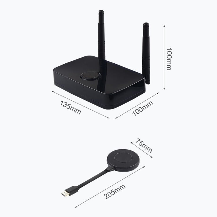 Measy UHD200 Wireless HDMI Transmitter and Receiver, Transmission Distance: 100m - Set Top Box & Accessories by Measy | Online Shopping UK | buy2fix