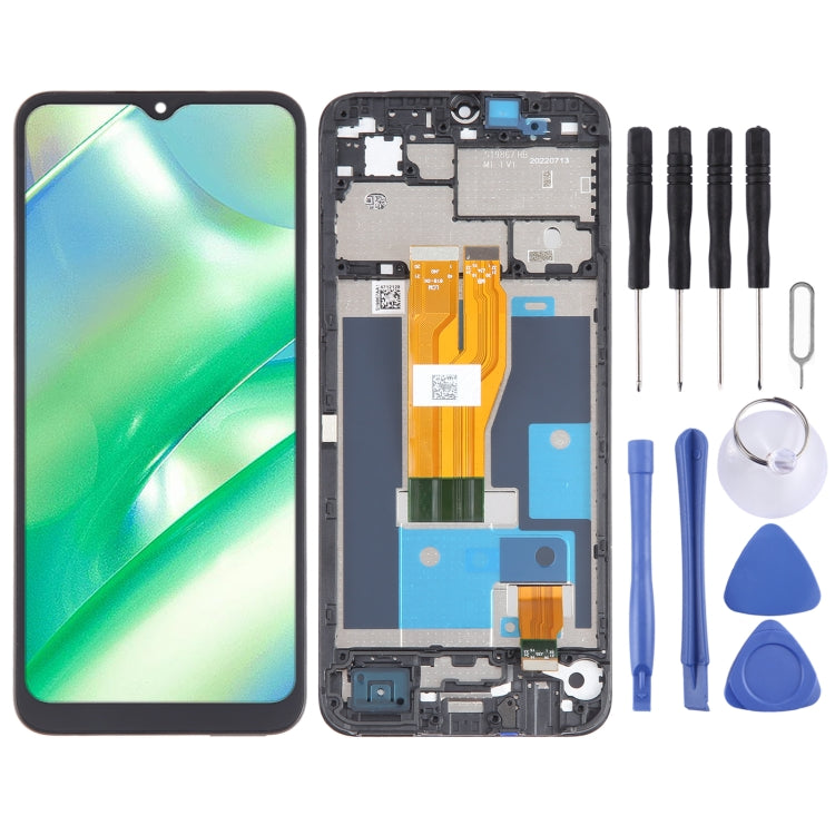 OEM LCD Screen For Realme C33 Digitizer Full Assembly with Frame - LCD Screen by buy2fix | Online Shopping UK | buy2fix