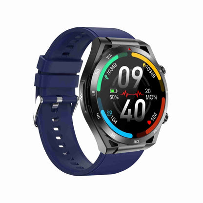 ET450 1.39 inch IP67 Waterproof Silicone Band Smart Watch, Support ECG / Non-invasive Blood Glucose Measurement(Blue) - Smart Watches by buy2fix | Online Shopping UK | buy2fix