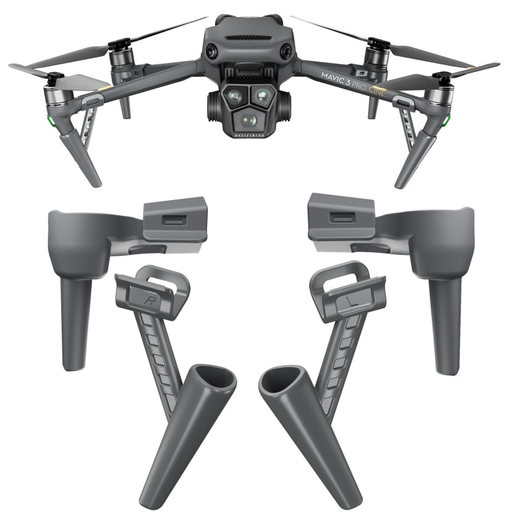 For DJI Mavic 3 Pro STARTRC Split Type Heightened Anti-fall Landing Gear Training Rack(Grey) - Holder Series by STARTRC | Online Shopping UK | buy2fix