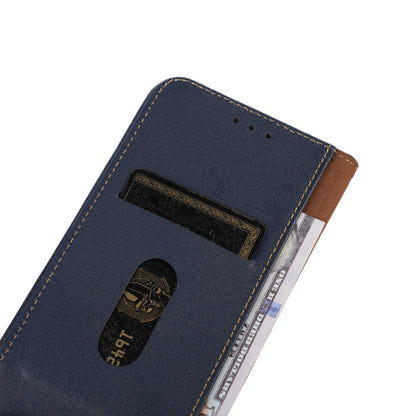 For Asus ZenFone 10 / ZenFone 9 KHAZNEH Nappa Top Layer Cowhide Leather Phone Case(Blue) - ASUS Cases by buy2fix | Online Shopping UK | buy2fix