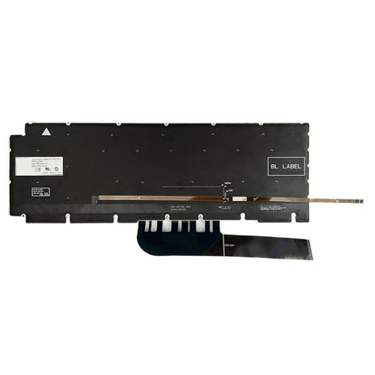 For Dell Latitude 7400 3400 5400 7410 5401 Spanish Version Backlight Laptop Keyboard(Black) - Dell Spare Parts by buy2fix | Online Shopping UK | buy2fix