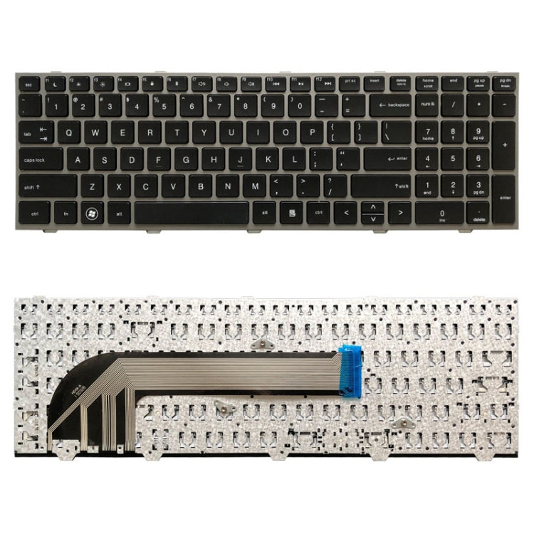 For HP Probook 4540s / 4545s US Version Laptop Keyboard - HP Spare Parts by buy2fix | Online Shopping UK | buy2fix