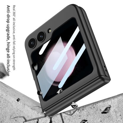 For Samsung Galaxy Z Flip5 GKK Integrated Magnetic Full Coverage Folding Phone Case(Wine Red) - Galaxy Z Flip5 Cases by GKK | Online Shopping UK | buy2fix