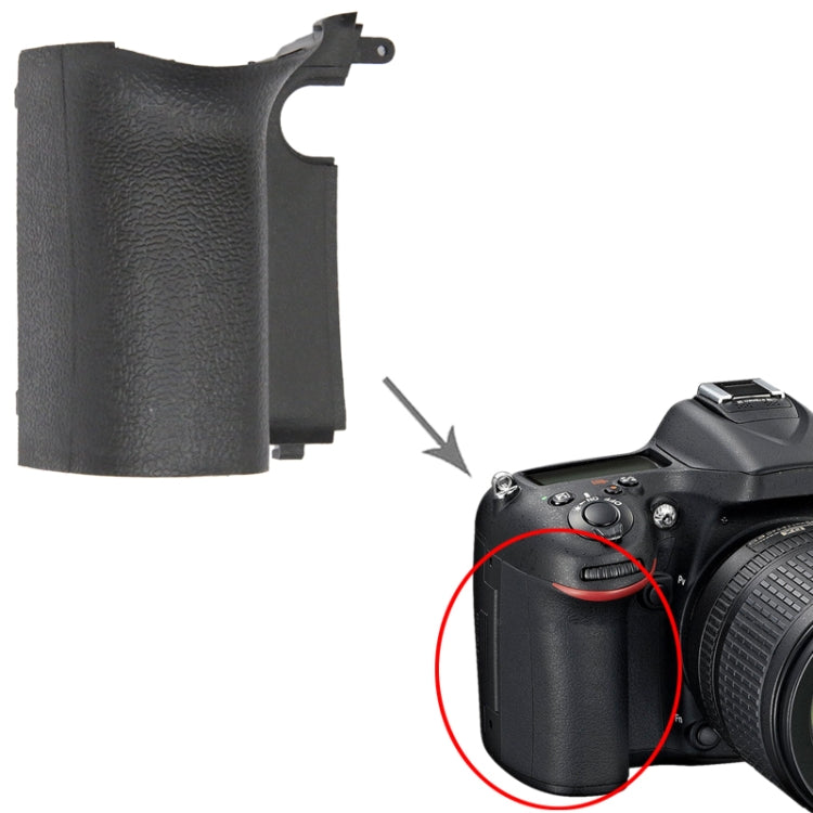 For Nikon D7100 Camera Grip Protective Leather Cover - Protective Leather by buy2fix | Online Shopping UK | buy2fix