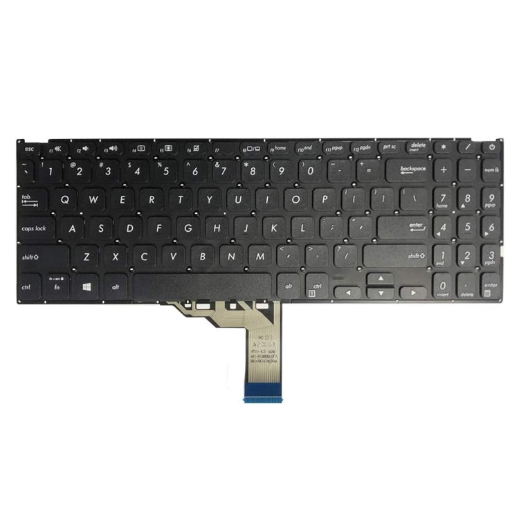 US Version Laptop Keyboard For Asus Vivobook X512 X512FA X512DA(Black) - Asus Spare Parts by buy2fix | Online Shopping UK | buy2fix