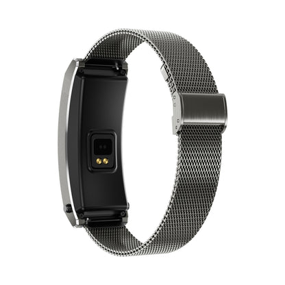 K13S 1.14 inch TFT Screen Milanese Metal Strap Smart Call Bracelet Supports Sleep Management / Blood Oxygen Monitoring(Tarnish) - Smart Wristbands by buy2fix | Online Shopping UK | buy2fix