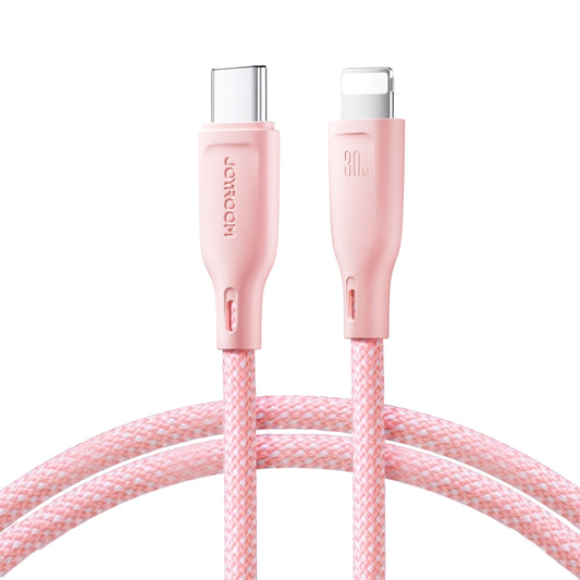 JOYROOM SA34-CL3 30W USB-C/Type-C to 8 Pin Fast Charge Data Cable, Length: 1m(Pink) - 2 in 1 Cable by JOYROOM | Online Shopping UK | buy2fix