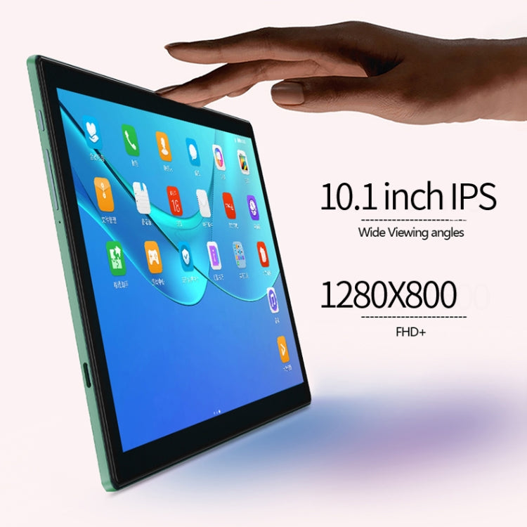 BDF P50 4G LTE Tablet PC 10.1 inch, 8GB+256GB, Android 12 MTK6762 Octa Core, Support Dual SIM, EU Plug(Silver) - BDF by BDF | Online Shopping UK | buy2fix