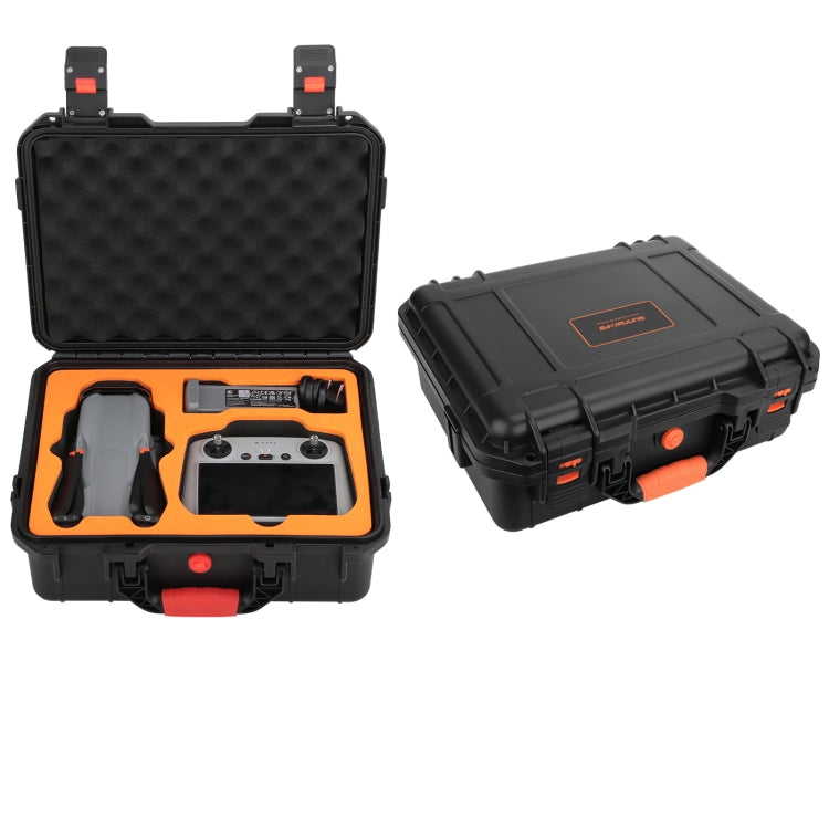 For DJI Air 3 Sunnylife Safety Carrying Case Large Capacity Waterproof Shock-proof Hard Travel Case Standard Version - Carry Cases & Bags by Sunnylife | Online Shopping UK | buy2fix