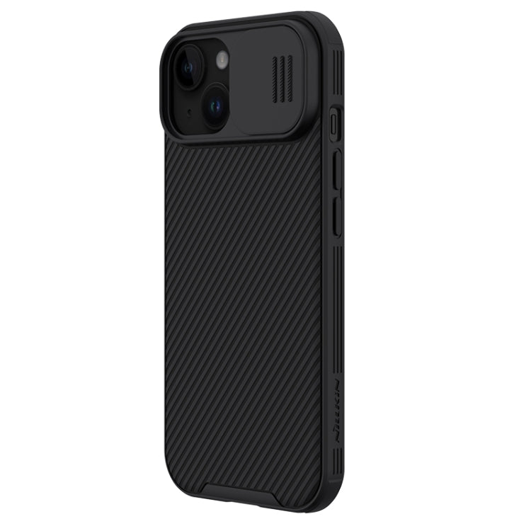 For iPhone 15 Plus NILLKIN CamShield Pro PC Phone Case(Black) - iPhone 15 Plus Cases by NILLKIN | Online Shopping UK | buy2fix