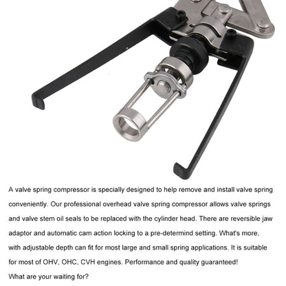 MB-CP007 Valve Spring Remover Compressor Stem Engine Seal Keeper Tool Motorcycle Accessories - In Car by buy2fix | Online Shopping UK | buy2fix