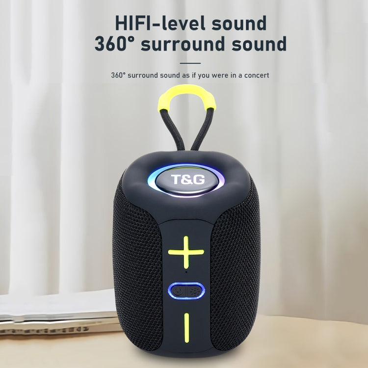 T&G TG-658 Outdoor USB High Power 8W Heavy Bass Wireless Bluetooth Speaker(Purple) - Mini Speaker by T&G | Online Shopping UK | buy2fix