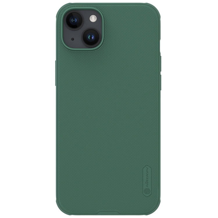 For iPhone 15 Plus NILLKIN Frosted Shield Pro PC + TPU Phone Case(Green) - iPhone 15 Plus Cases by NILLKIN | Online Shopping UK | buy2fix