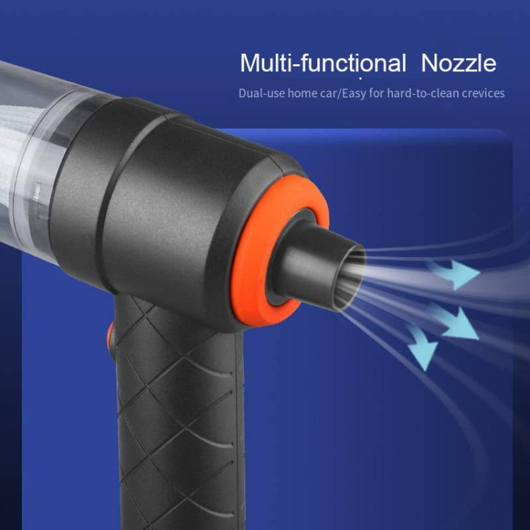 YT-M2037 6000Pa Dual Purpose Car Cordless Vacuum Cleaner(Black) - Vacuum Cleaner by buy2fix | Online Shopping UK | buy2fix