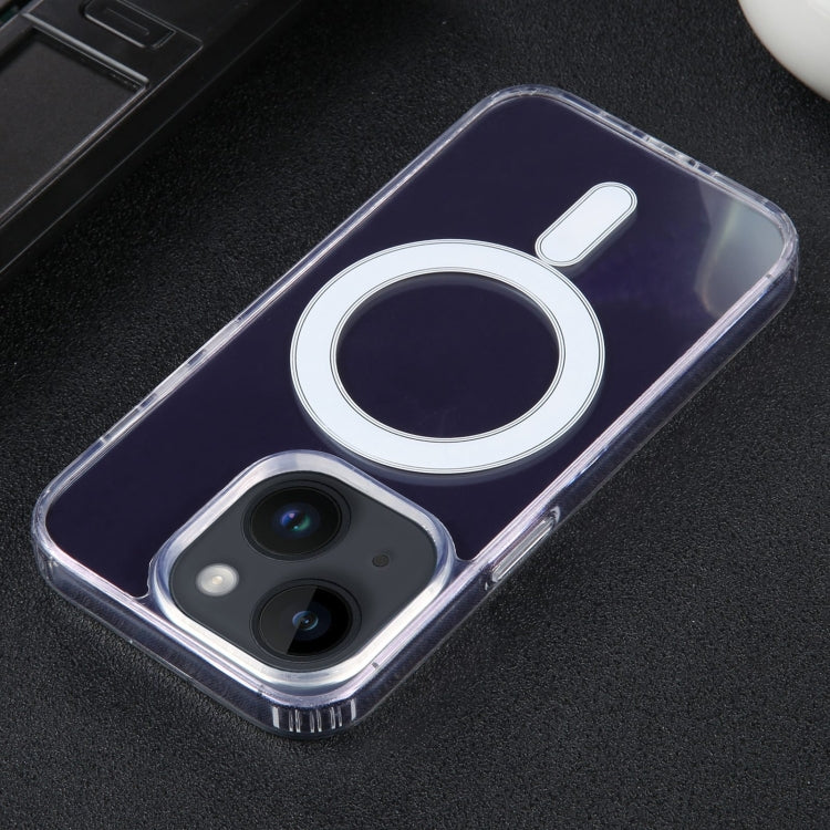 For iPhone 15 Plus GEBEI MagSafe Magnetic Transparent Phone Case(Transparent) - iPhone 15 Plus Cases by GEBEI | Online Shopping UK | buy2fix