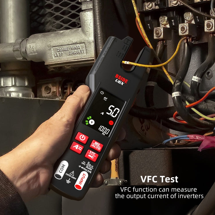 BSIDE U6X AC/DC Clamp-on Infrared Temperature Measurement Multimeter - Digital Multimeter by BSIDE | Online Shopping UK | buy2fix