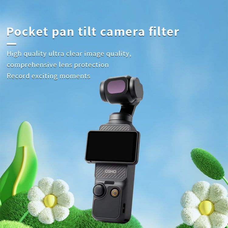 For DJI OSMO Pocket 3 JSR CB Series Camera Lens Filter, Filter:ND256 - Lens Accessories by JSR | Online Shopping UK | buy2fix