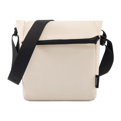 Cwatcun D103 Crossbody Camera Bag Photography Lens Shoulder Bag, Size:22.5 x 22.5 x 12.5cm(Beige) - Strap Satchel by Cwatcun | Online Shopping UK | buy2fix