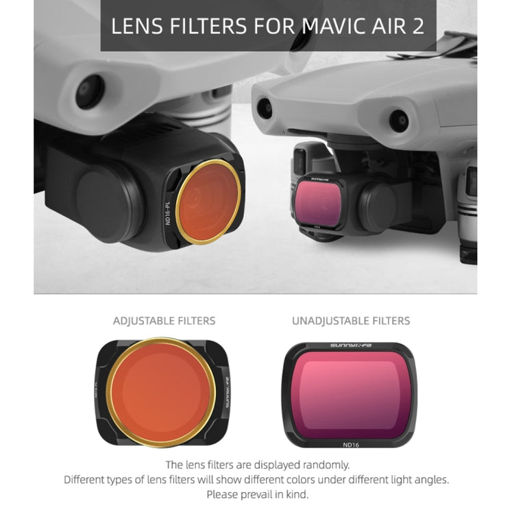 Sunnylife AIR2-FI9280 For DJI Mavic Air 2 MCUV Coating Film Lens Filter - DJI & GoPro Accessories by Sunnylife | Online Shopping UK | buy2fix
