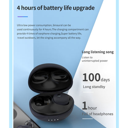 Calante T2S 5D Sound Effect Bluetooth 5.0 Wireless Bluetooth Earphone with Magnetic Charging Box, Support Call & Siri(Black) - Bluetooth Earphone by Galante | Online Shopping UK | buy2fix