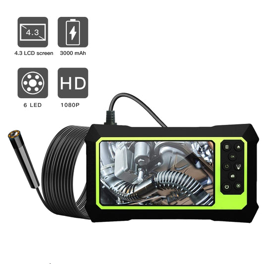 5.5mm 1080P IP68 Waterproof 4.3 inch Screen Single Camera Digital Endoscope, Line Length:2m - Consumer Electronics by buy2fix | Online Shopping UK | buy2fix