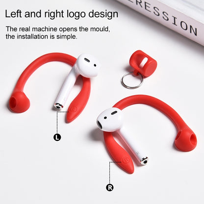 For AirPods 1 / 2 / AirPods Pro / Huawei FreeBuds 3 Wireless Earphones Silicone Anti-lost Lanyard Ear Hook(Pink) - Apple Accessories by buy2fix | Online Shopping UK | buy2fix