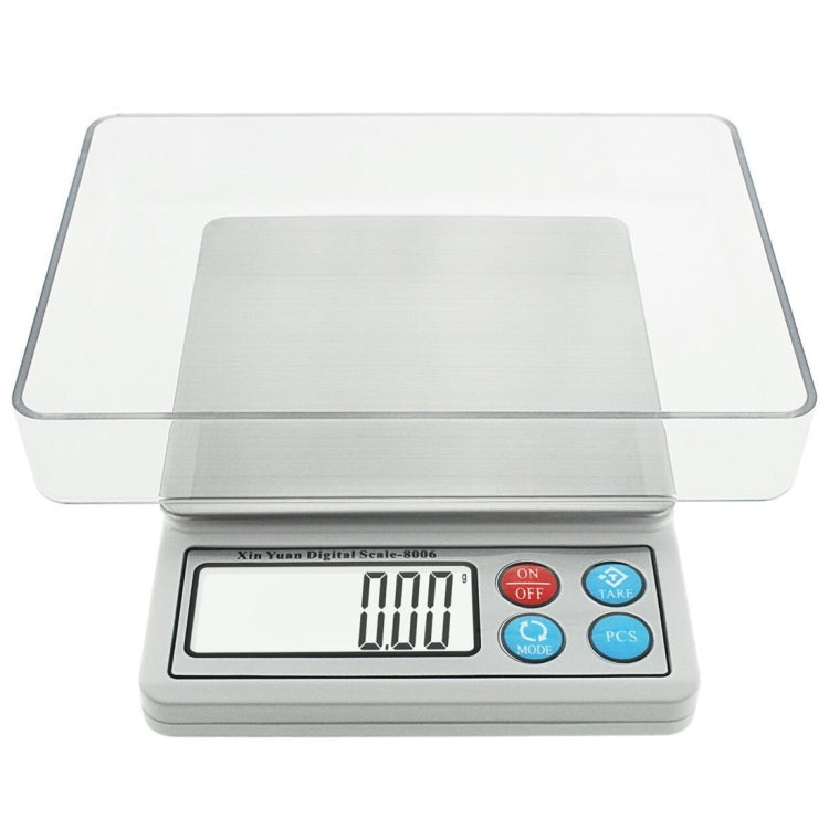 XY-8006 600g x 0.01g 2.2 inch LCD Professional Portable Digital Gold Jewellery Scale - Jewelry Scales by buy2fix | Online Shopping UK | buy2fix