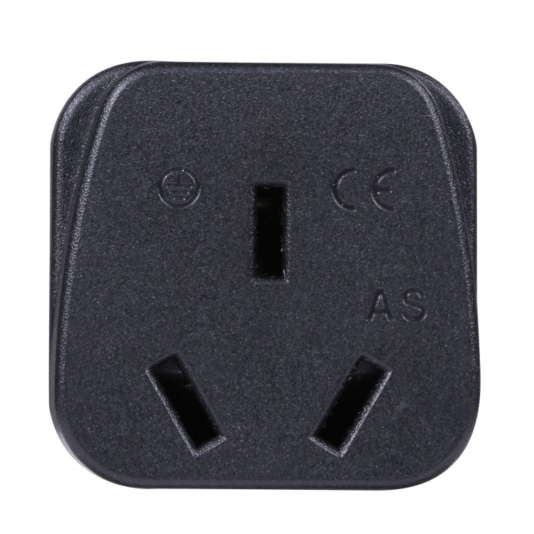 Portable Three-hole AU to UK Plug Socket Power Adapter with Fuse - Consumer Electronics by buy2fix | Online Shopping UK | buy2fix