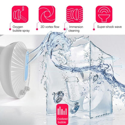 GYB001 Mini-ultrasonic Dishwasher Portable USB Charging Fruit Cleaner, Domestic Packaging(Blue) - Home & Garden by buy2fix | Online Shopping UK | buy2fix