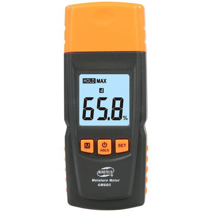 BENETECH GM605 Digital Wood Moisture Meter Humidity Tester Timber Damp Detector - Consumer Electronics by BENETECH | Online Shopping UK | buy2fix