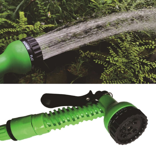 25FT Garden Watering Magic 3 Times Telescopic Pipe Magic Flexible Garden Hose Expandable Watering Hose with Plastic Hoses Telescopic Pipe with Spray Gun, Random Color Delivery - Watering & Irrigation by buy2fix | Online Shopping UK | buy2fix