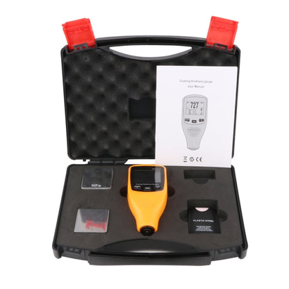 RZ260FN Ferrous & Non-Ferrous 2 in 1 LCD Display Ultrasonic Coating Paint Thickness Gauge Meter Tools (Orange) - Coating Thickness Gauge by buy2fix | Online Shopping UK | buy2fix