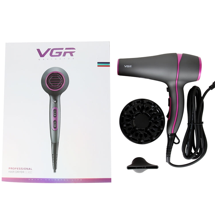 VGR V-402 2200W Household Negative Ion Hair Dryers with 6 Gear Adjustment, Plug Type: EU Plug - Home & Garden by VGR | Online Shopping UK | buy2fix