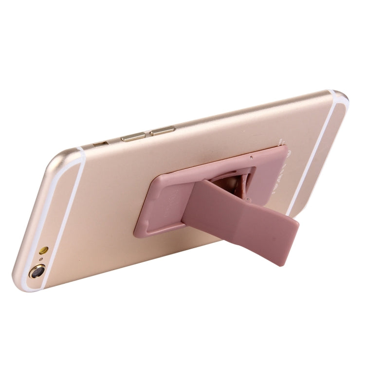 Concise Style Changeable Adjustable Universal Mini Adhesive Holder Stand, Size: 6.4 x 3.1 x 0.2 cm, For iPhone, Galaxy, Huawei, Xiaomi, LG, HTC and Tablets(Rose Gold) - Ring Holder by buy2fix | Online Shopping UK | buy2fix