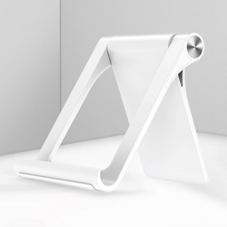 ZM-7 Universal 360-degree Rotating Matte Texture Mobile Phone / Tablet Stand Desktop Stand (White) - Desktop Holder by buy2fix | Online Shopping UK | buy2fix