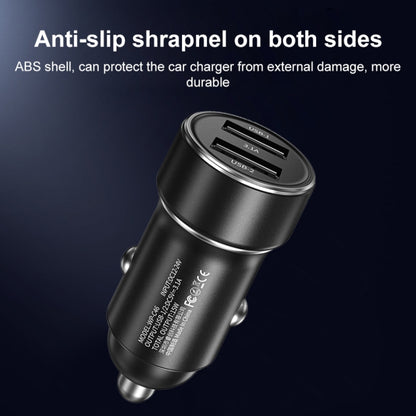 WK WP-C46 Staroad Series Vieyie 15W Dual-USB Car Charger (Black) - Car Charger by WK | Online Shopping UK | buy2fix