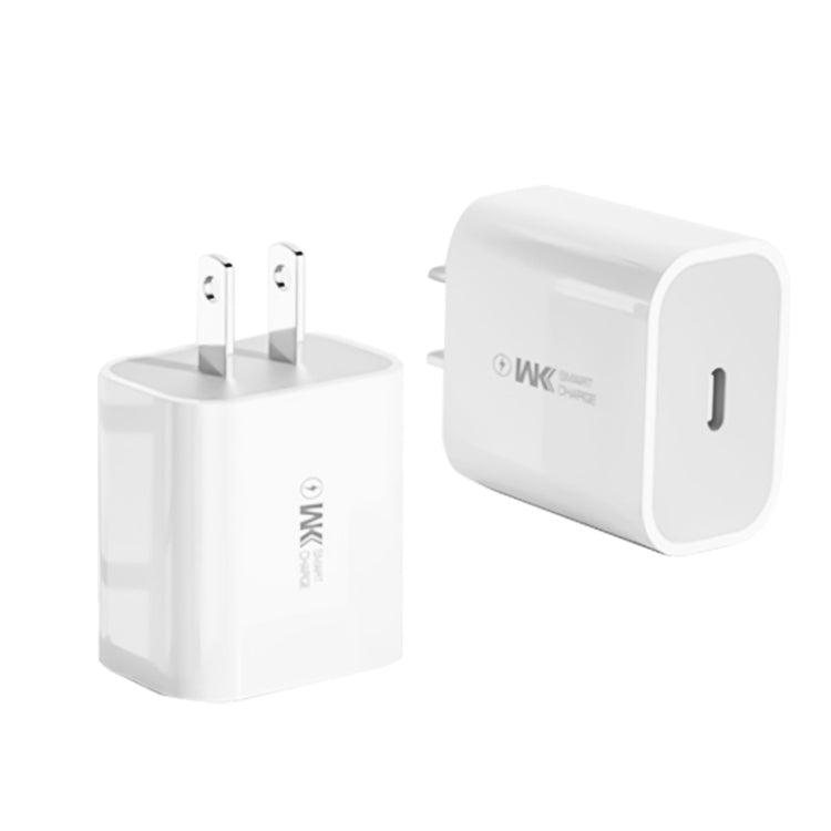 WK WP-U55 Max 20W Maxspeed PD Fast Charger (US Plug) - Apple Accessories by WK | Online Shopping UK | buy2fix