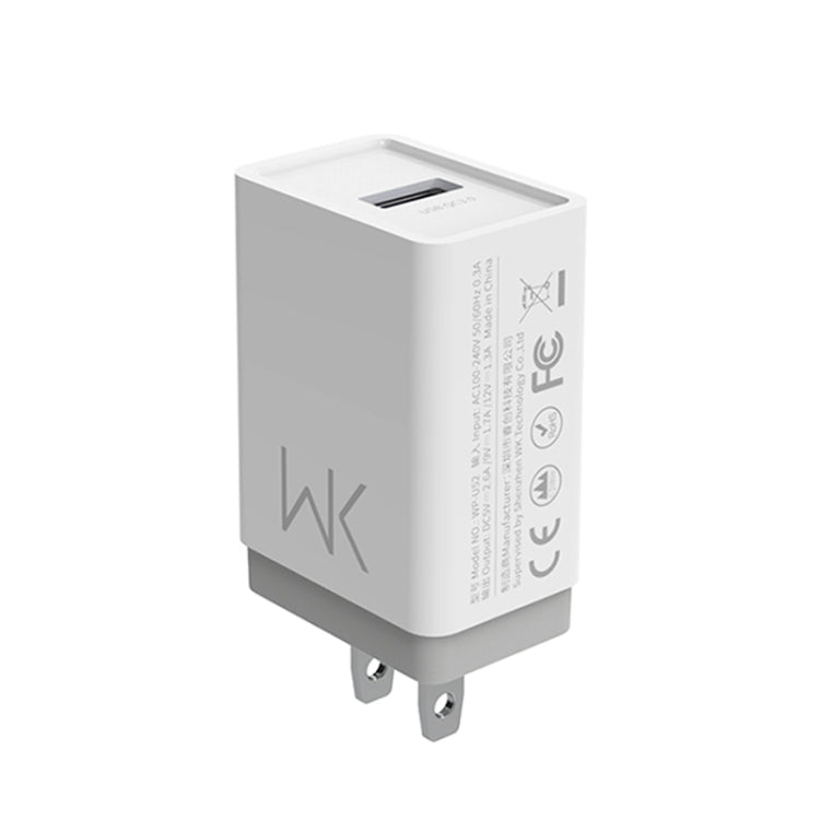 WK WP-U52 Lepo QC3.0 Fast Charging (US Plug) - Apple Accessories by WK | Online Shopping UK | buy2fix