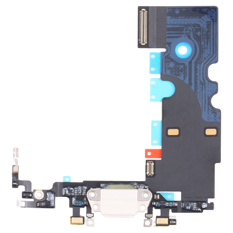For iPhone SE 2022 3rd Gen Charging Port Flex Cable (White) - SE 2nd Generation Parts by buy2fix | Online Shopping UK | buy2fix