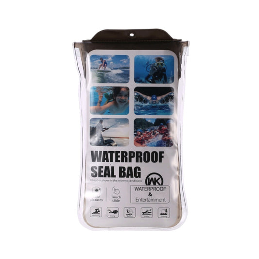 WK WT-Q02 Waterproof Bag with Lanyard for Smart Phones 6.5 inch or Below (Black) - Waterproof Bag by WK | Online Shopping UK | buy2fix