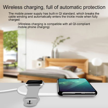 X10 Qi Standard Quick Wireless Charger 7.5W / 10W, For iPhone, Galaxy, Xiaomi, Google, LG, Watch and other QI Standard Smart Phones(White) - Apple Accessories by buy2fix | Online Shopping UK | buy2fix