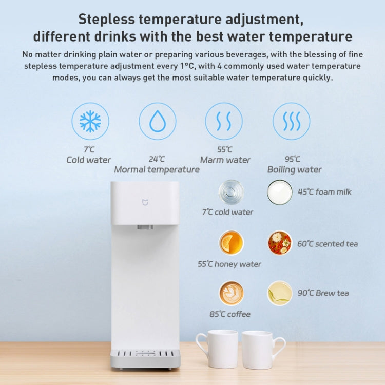 Original Xiaomi Smart 3s Instant Heating Water Dispenser 3L, CN Plug (White) - Water Purifiers & Accessories by Xiaomi | Online Shopping UK | buy2fix