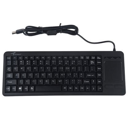 DS-8800 USB Interface Prevent Water Splashing Laser Engraving Character One-piece Wired Touchpad Keyboard, Length: 1.5m - Wired Keyboard by buy2fix | Online Shopping UK | buy2fix