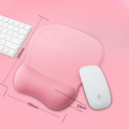 MONTIAN MF-01 Oval Slow Rebound Memory Cotton Soft Bracer Mouse Pad(Pink) - Mouse Pads by buy2fix | Online Shopping UK | buy2fix