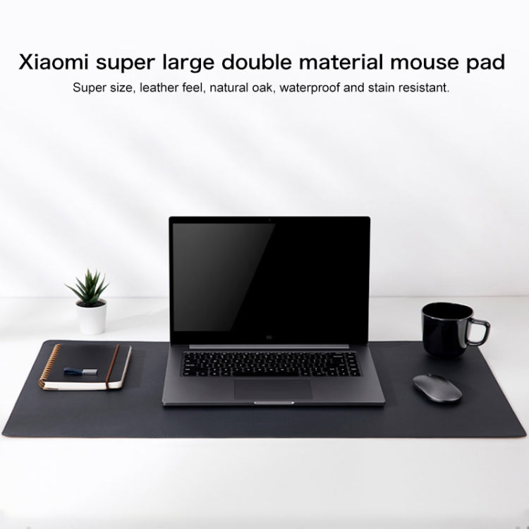 Original Xiaomi Large Mouse Mat Non-Slip Waterproof Desk Pad (Black) - Mouse Pads by Xiaomi | Online Shopping UK | buy2fix