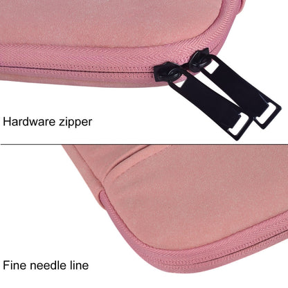 ST06 Waterproof PU Leather Zipper Hidden Portable Strap One-shoulder Handbag for 13.3 inch Laptops, with Suitcase Belt(Pink) - Computer & Networking by buy2fix | Online Shopping UK | buy2fix