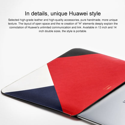 HUAWEI Three-colour Leather Protective Bag for MateBook X 13 inch Laptop - 13.3 inch by Huawei | Online Shopping UK | buy2fix