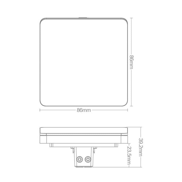 Original Xiaomi Youpin YLKG12YL Yeelight One Button Smart Wall Switch - Consumer Electronics by Xiaomi | Online Shopping UK | buy2fix