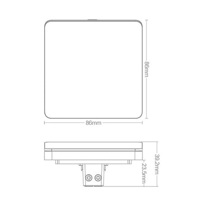 Original Xiaomi Youpin YLKG12YL Yeelight One Button Smart Wall Switch - Consumer Electronics by Xiaomi | Online Shopping UK | buy2fix